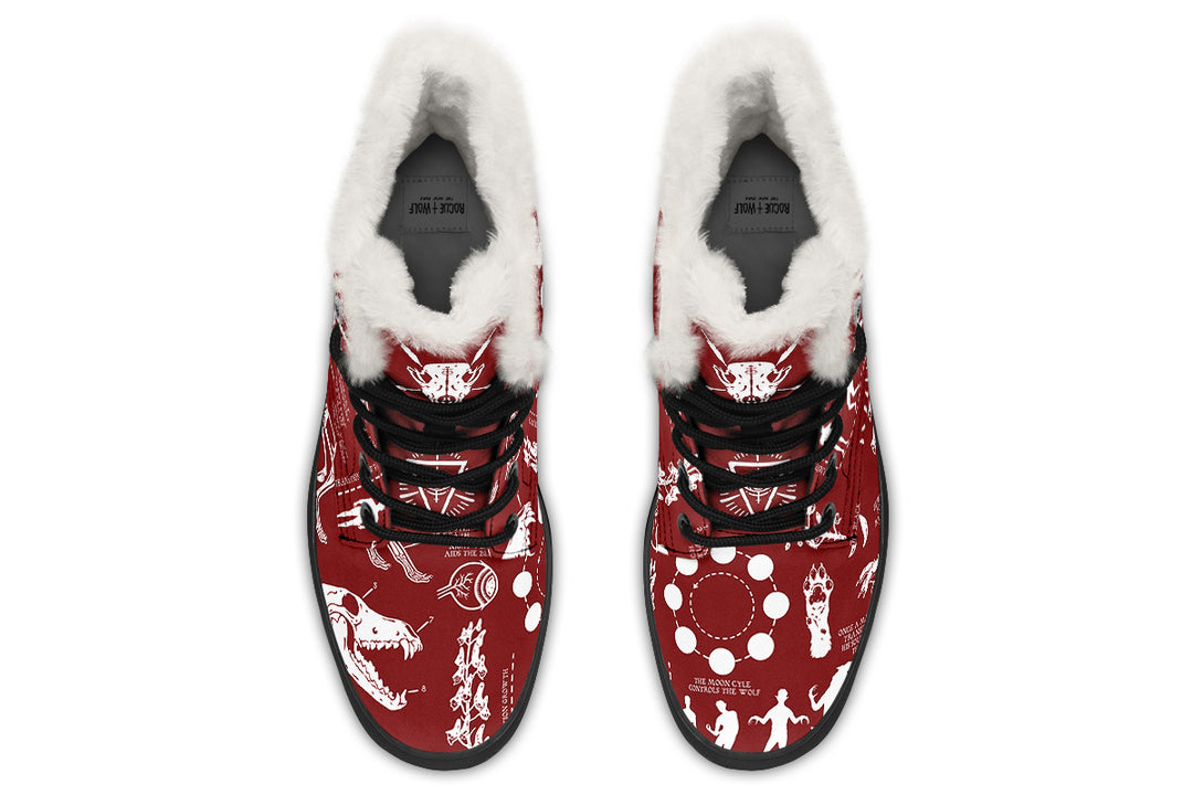 Sanguin Wolf Study Winter Boots