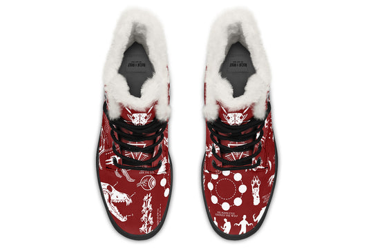 Sanguin Wolf Study Winter Boots