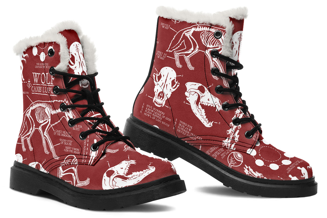 Sanguin Wolf Study Winter Boots
