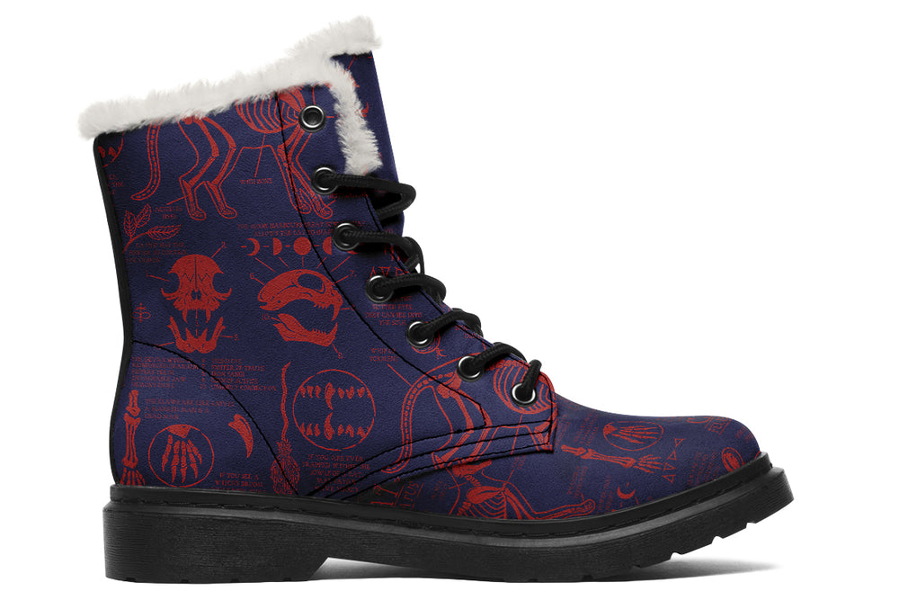 Scarlet Cat Study Winter Boots