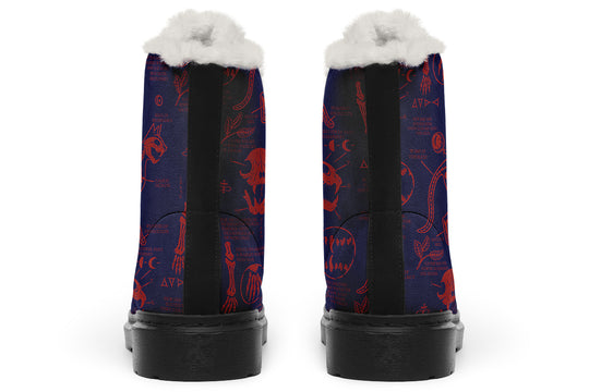 Scarlet Cat Study Winter Boots