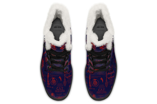 Scarlet Cat Study Winter Boots