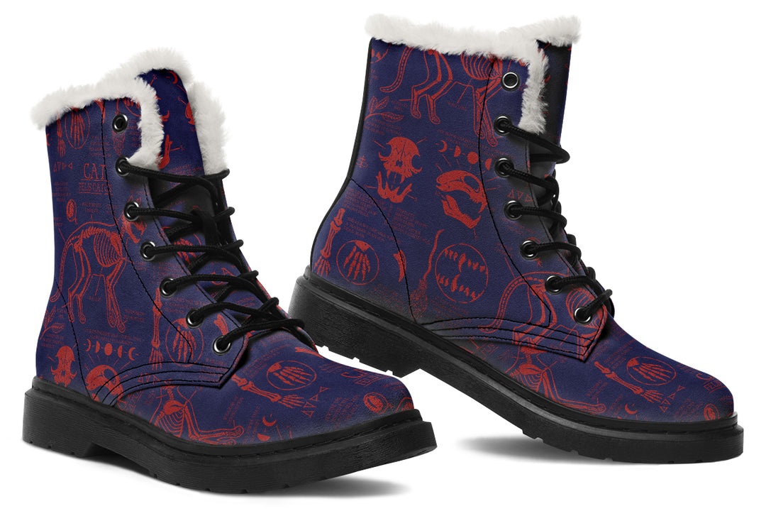 Scarlet Cat Study Winter Boots