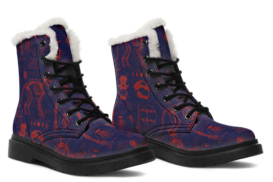 Scarlet Cat Study Winter Boots