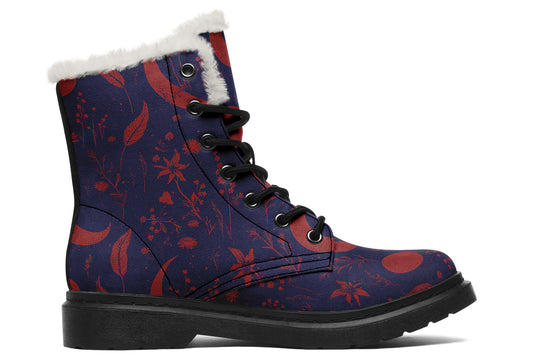 Scarlet Moonlit Botanica Winter Boots