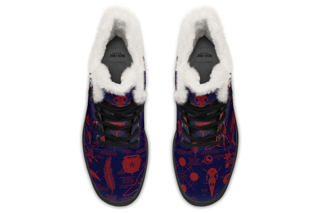 Scarlet Raven Study Winter Boots