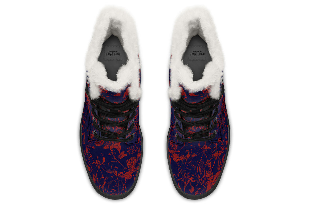 Scarlet Rose Romance Winter Boots