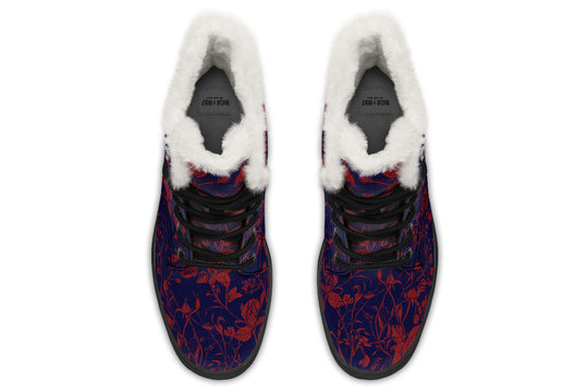 Scarlet Rose Romance Winter Boots