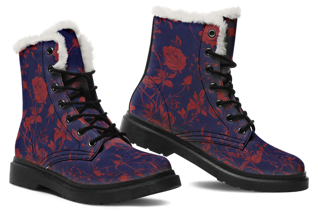 Scarlet Rose Romance Winter Boots