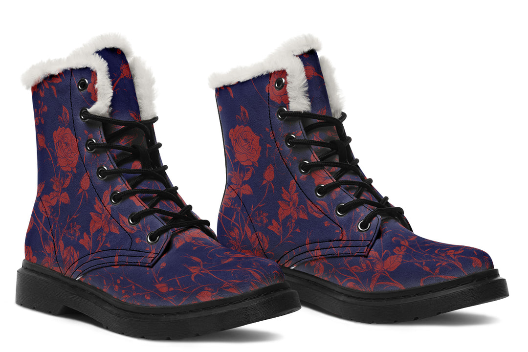 Scarlet Rose Romance Winter Boots