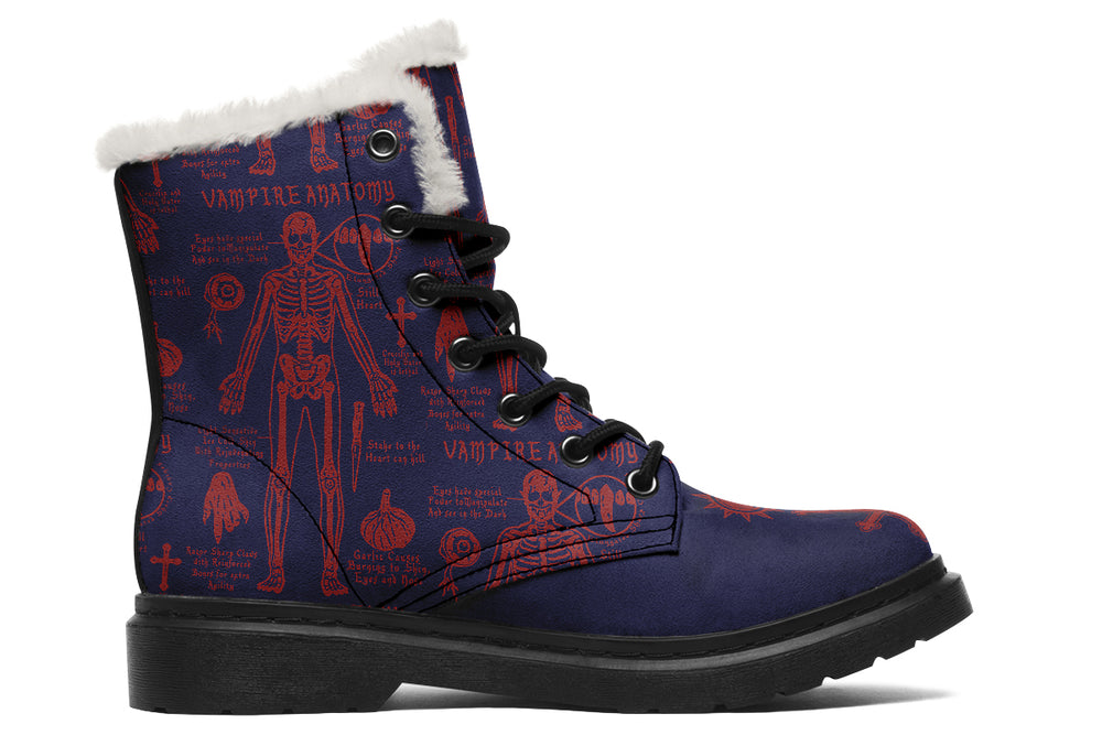 Scarlet Vampire Study Winter Boots