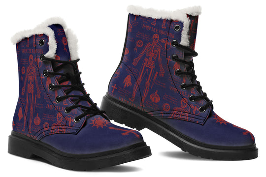 Scarlet Vampire Study Winter Boots