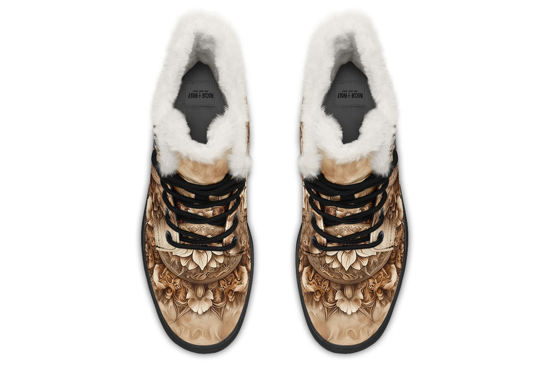 Shadowmane Mandala Winter Boots