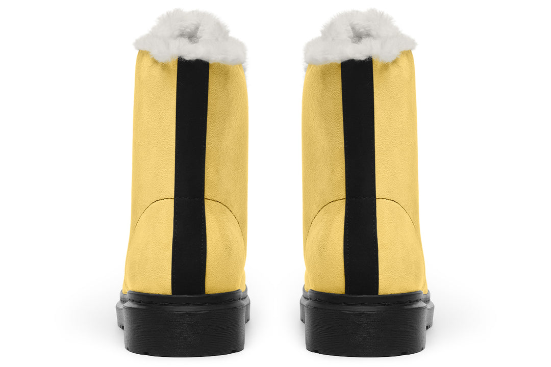 Soft Gold Winter Boots