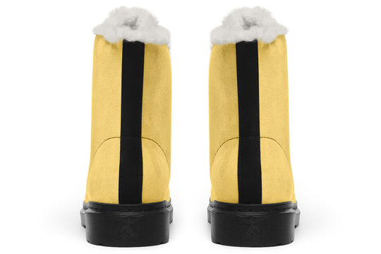 Soft Gold Winter Boots