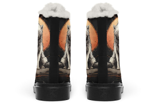 Solar Wolf Winter Boots