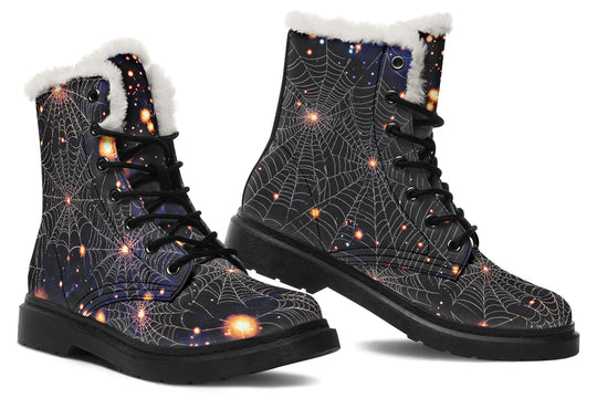 Spiderweb Winter Boots
