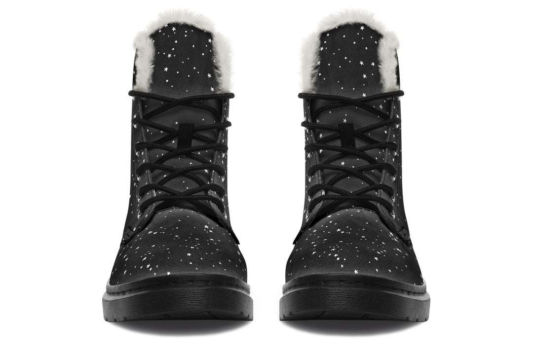 Starry Night Winter Boots
