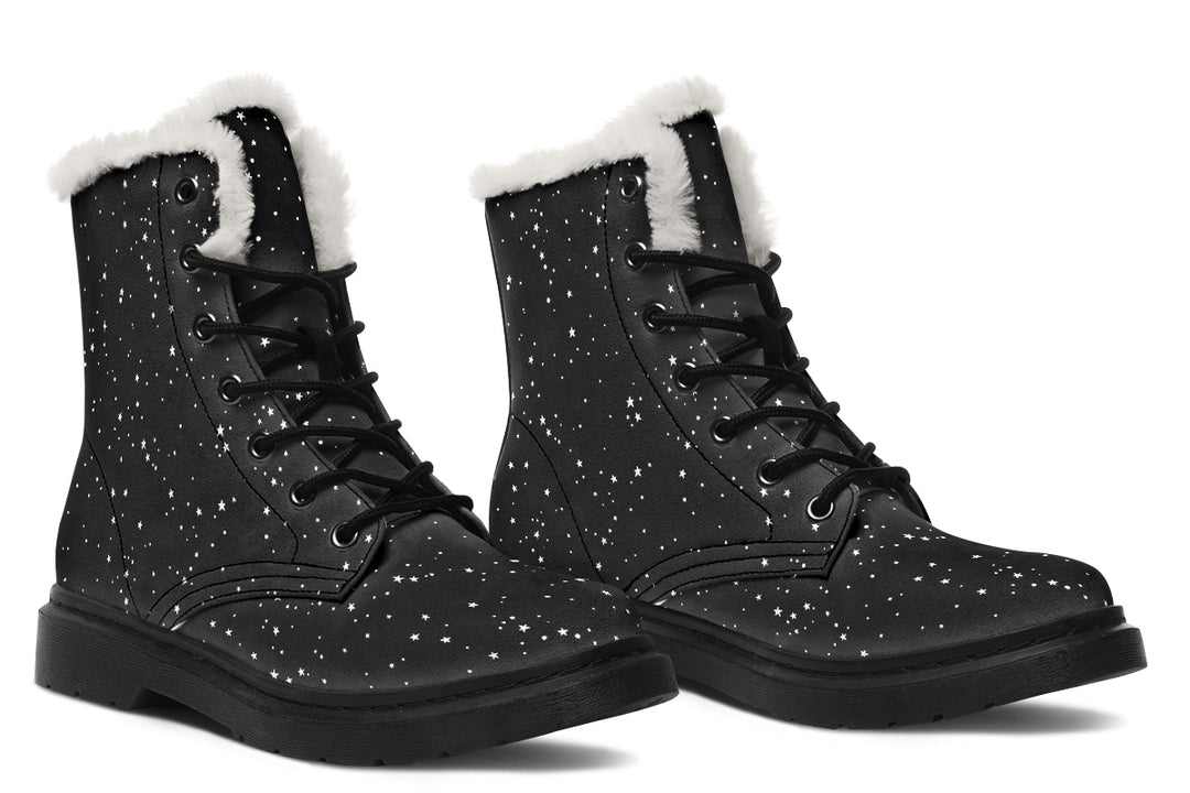 Starry Night Winter Boots