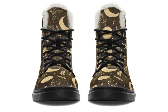 Tan Moonlit Botanica Winter Boots