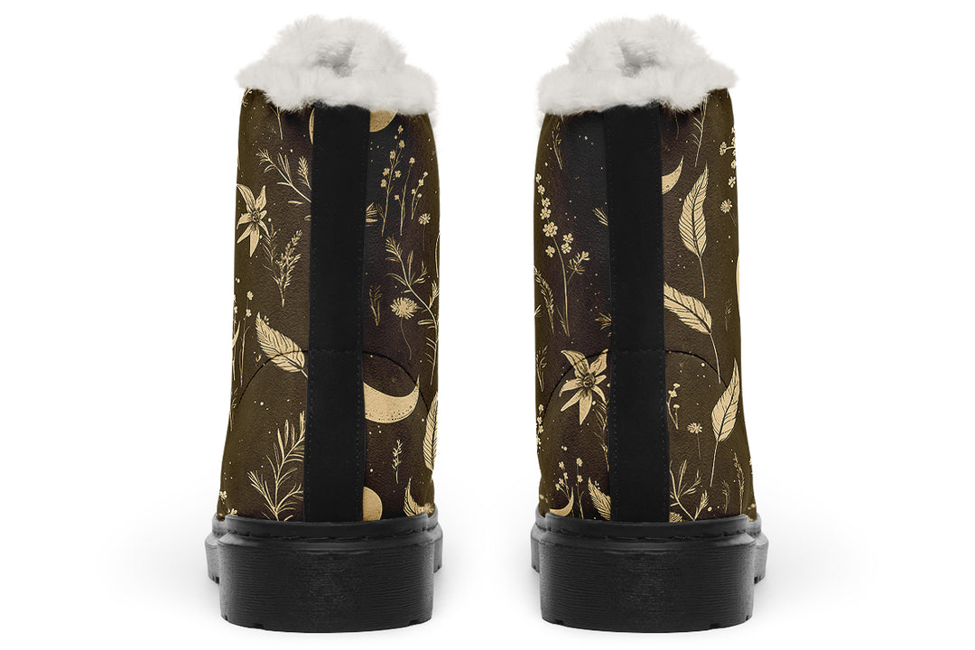 Tan Moonlit Botanica Winter Boots