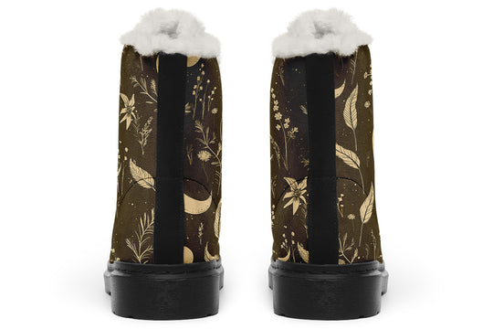 Tan Moonlit Botanica Winter Boots