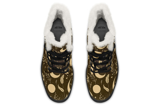 Tan Moonlit Botanica Winter Boots