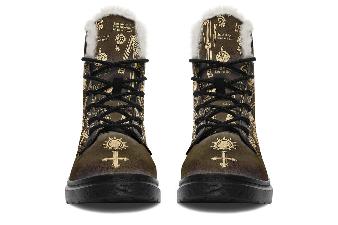 Tan Vampire Study Winter Boots
