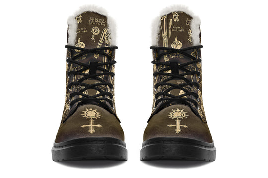Tan Vampire Study Winter Boots