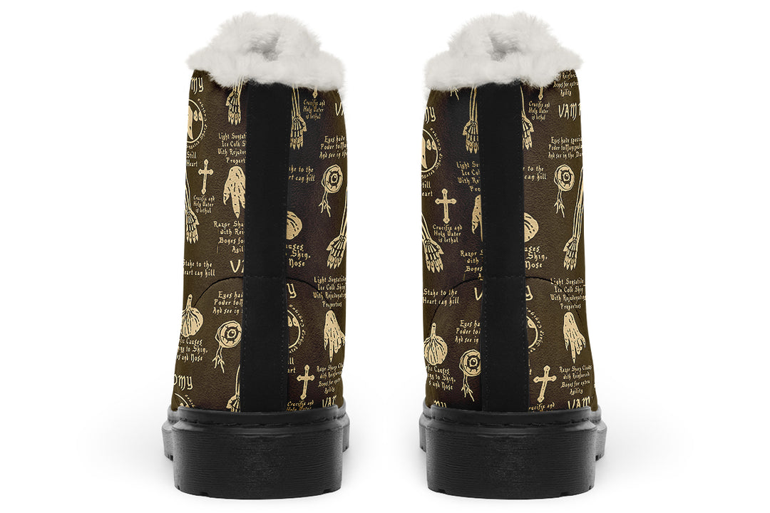 Tan Vampire Study Winter Boots