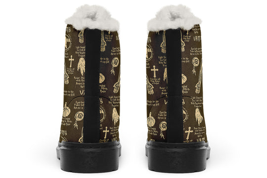 Tan Vampire Study Winter Boots