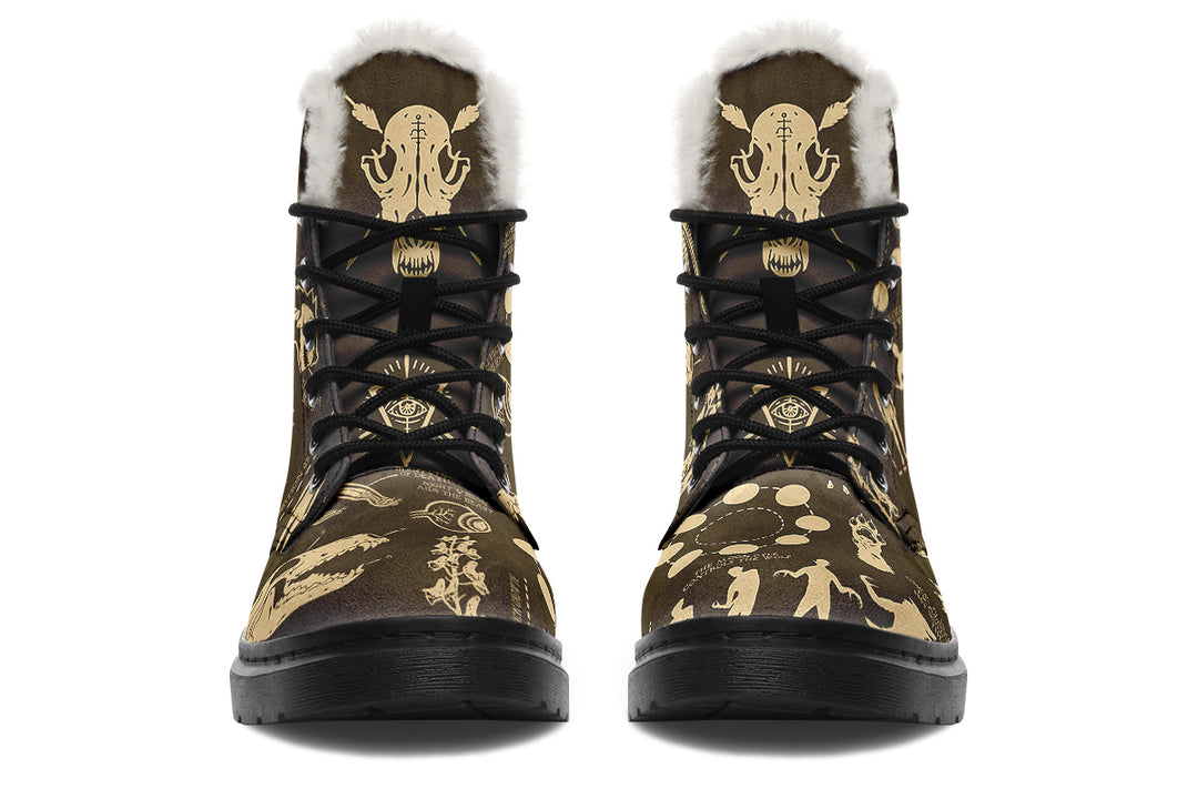 Tan Wolf Study Winter Boots