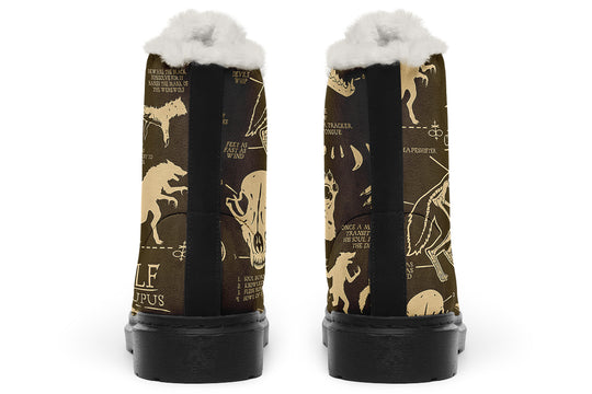 Tan Wolf Study Winter Boots