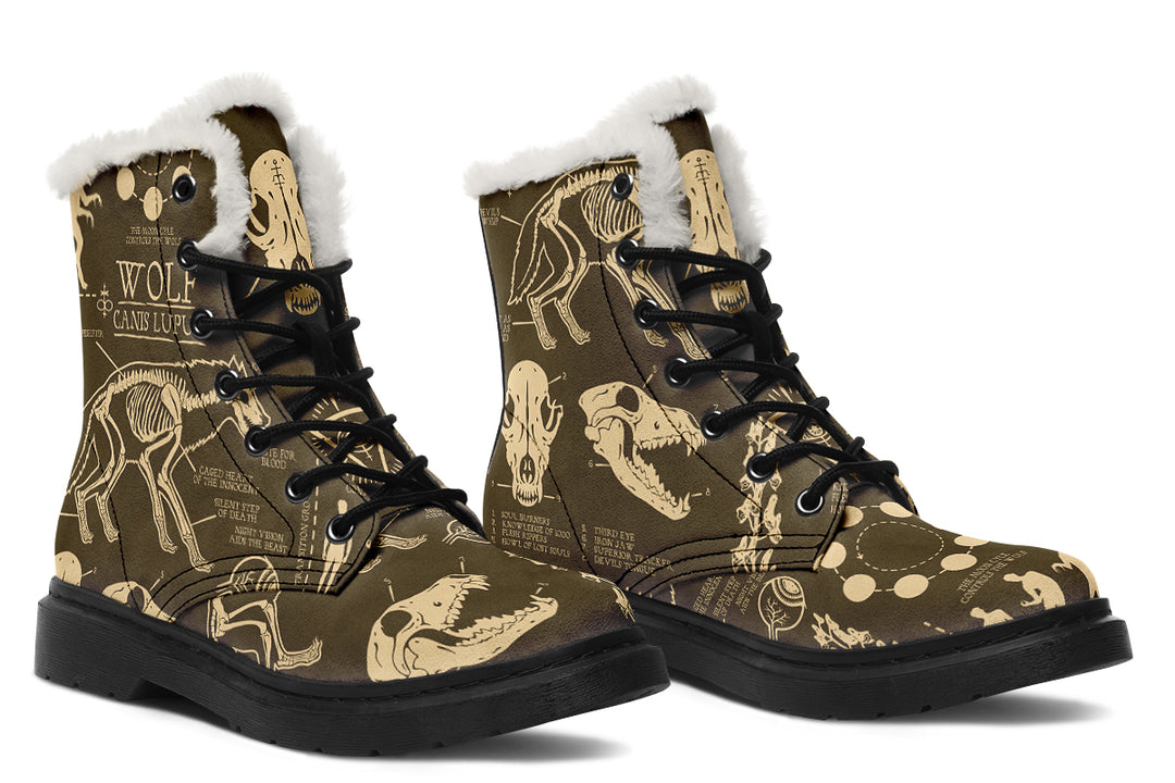 Tan Wolf Study Winter Boots