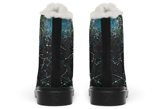 Teal Aurora Winter Boots