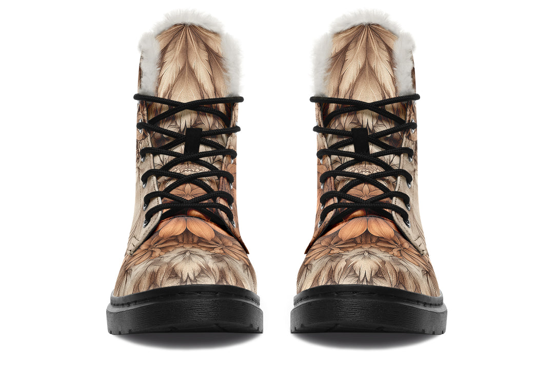 Totemwolf Mandala Winter Boots