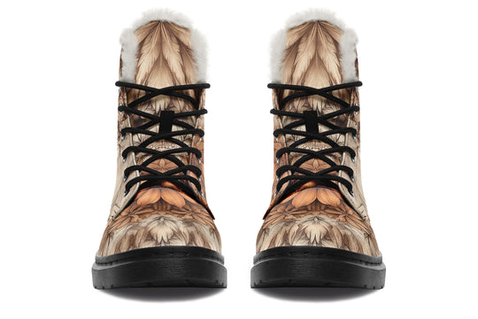 Totemwolf Mandala Winter Boots