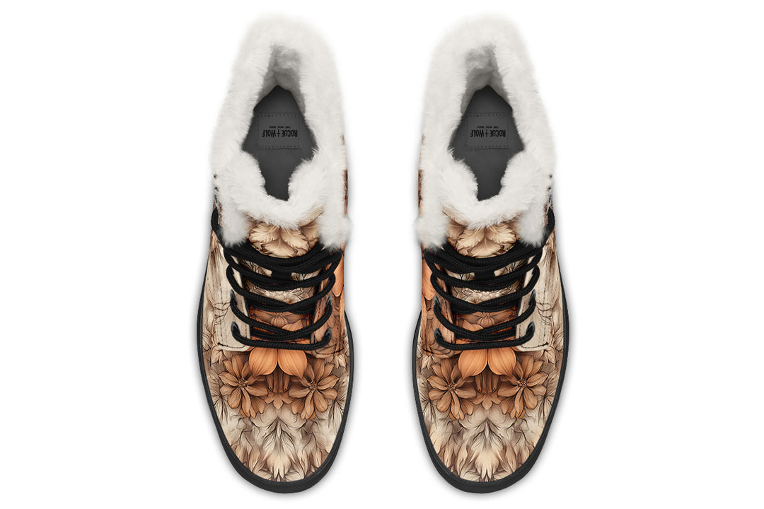 Totemwolf Mandala Winter Boots