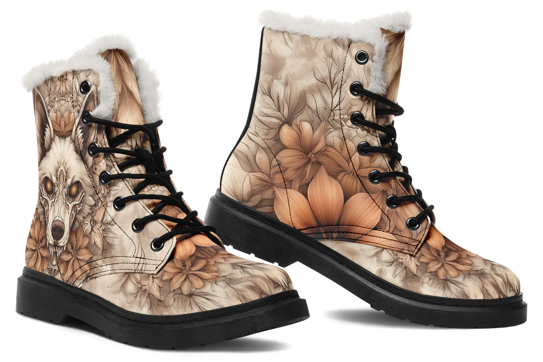 Totemwolf Mandala Winter Boots