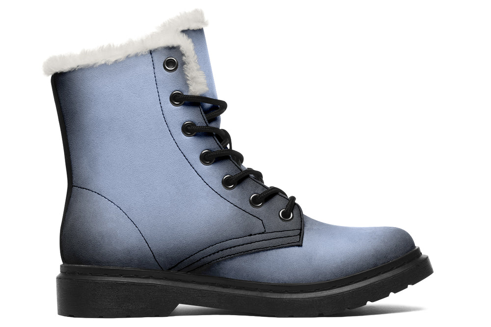Twilight Blue Winter Boots