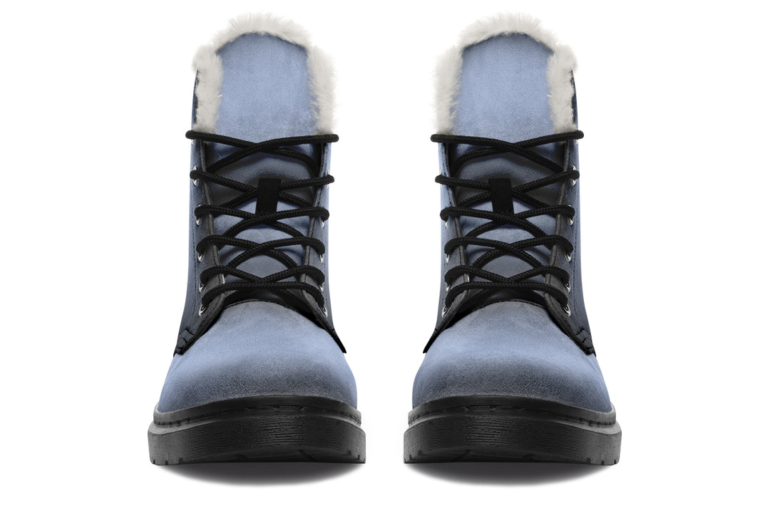 Twilight Blue Winter Boots