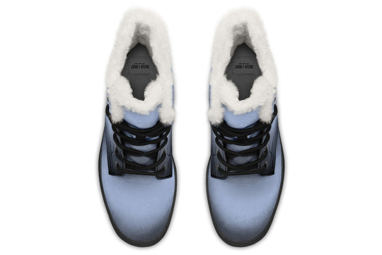 Twilight Blue Winter Boots