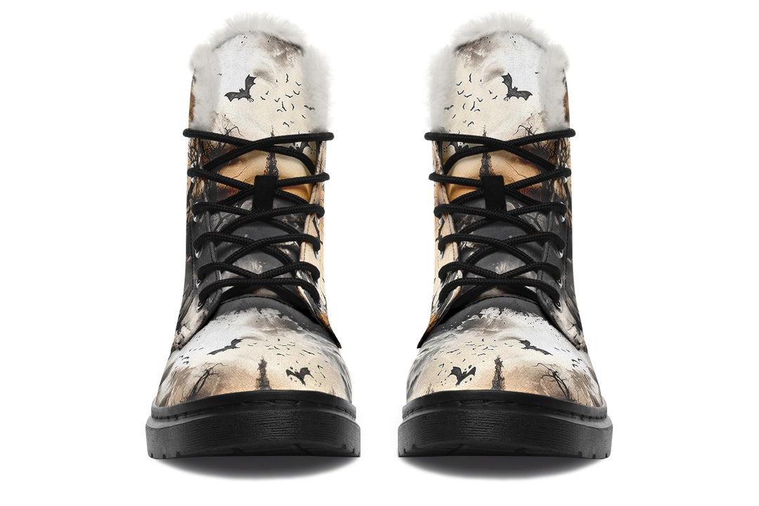 Vampire Mansion Winter Boots