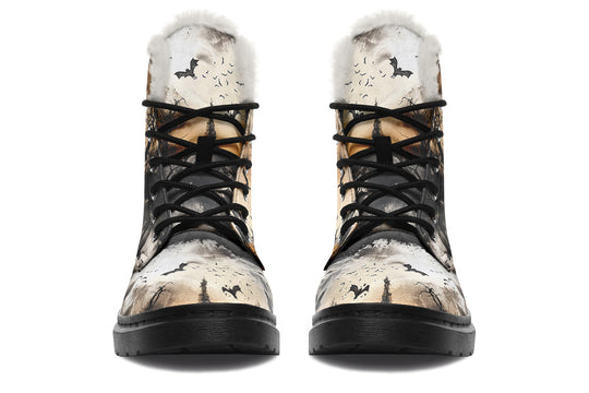 Vampire Mansion Winter Boots