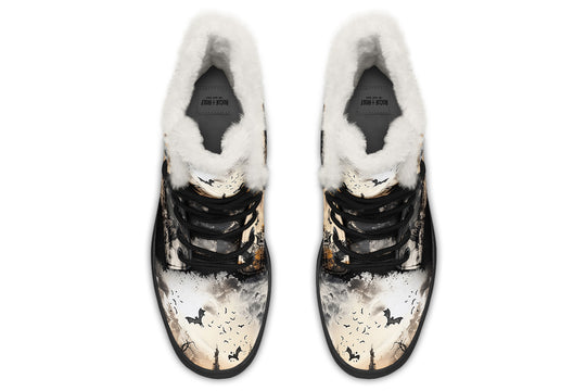 Vampire Mansion Winter Boots