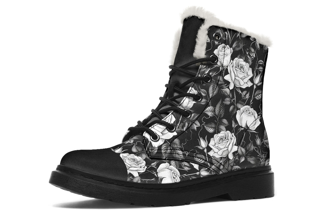 Veil of Roses Winter Boots