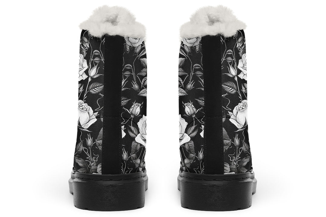 Veil of Roses Winter Boots