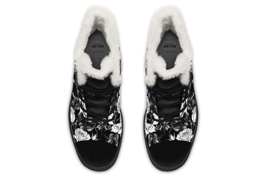 Veil of Roses Winter Boots