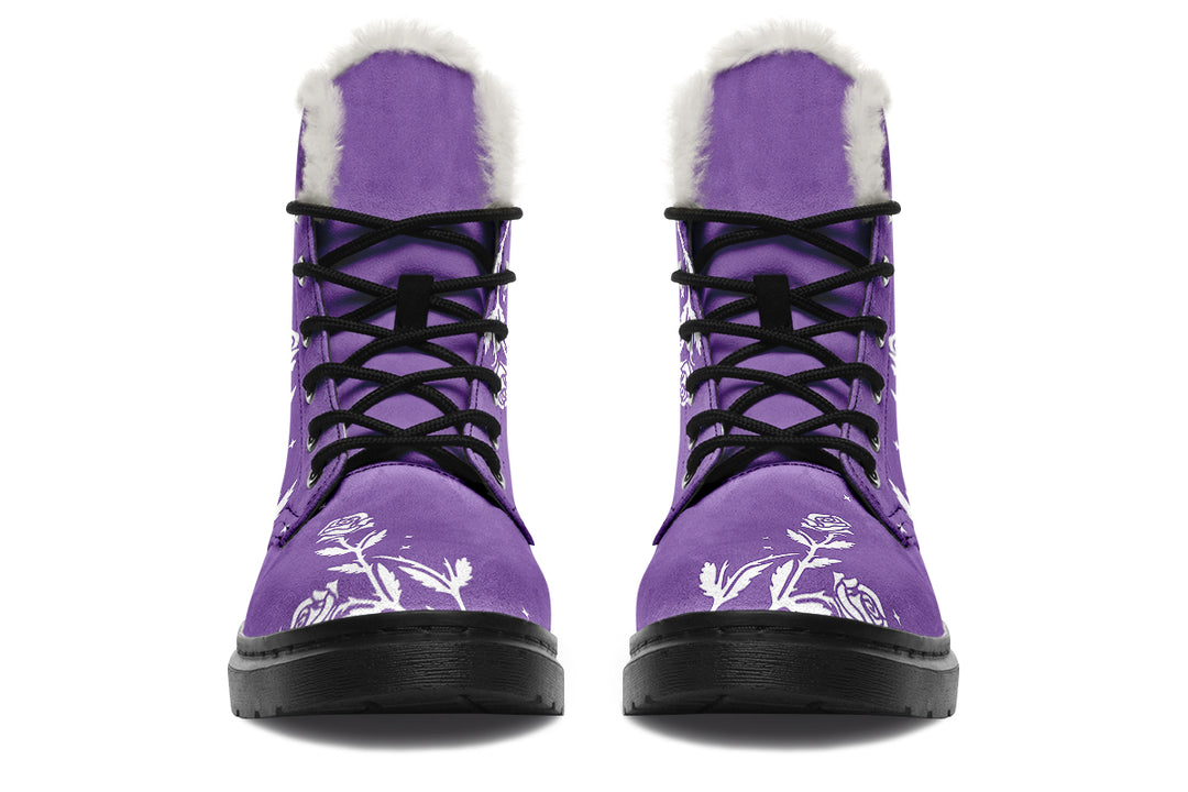 Violet Black Widow Winter Boots