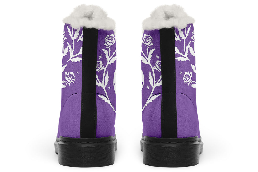 Violet Black Widow Winter Boots